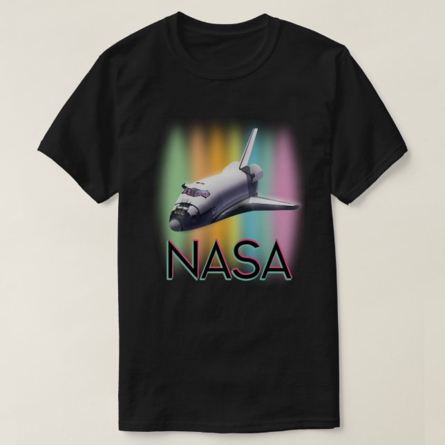 Camiseta Shuttle Espacial da NASA (Frente do Design)