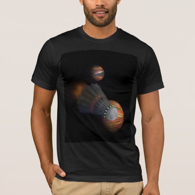 Camiseta Shuttlecock Space Shuttle (Frente)
