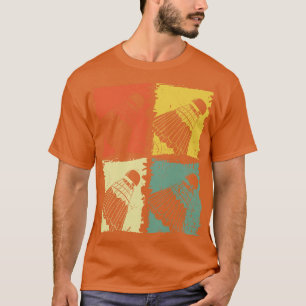Camiseta Shuttlecocks Badminton Ball Badminton Player