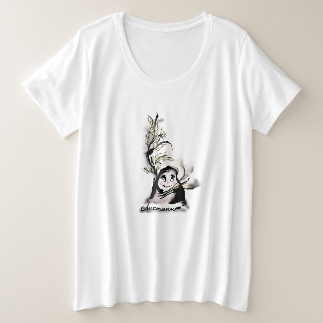 Camiseta Shy Sr. Leaf (Frente do Design)