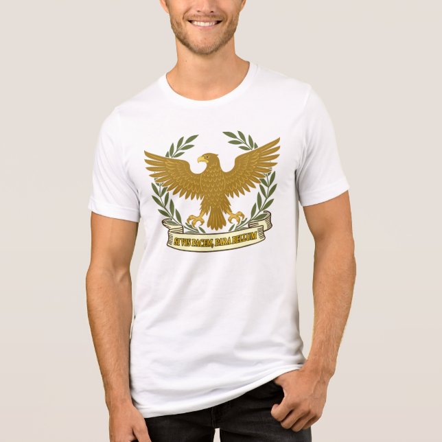 Camiseta Si Vis Pacem, Para Bellum.. Eagle (Frente)