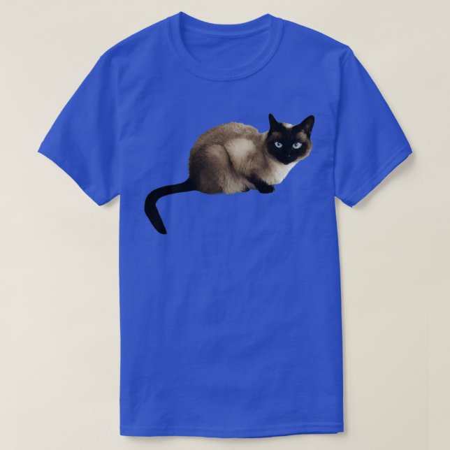 Camiseta Siam Cat Siamese Cat (Frente do Design)