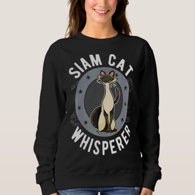 Camiseta Siam Cat Whisperer (Frente)