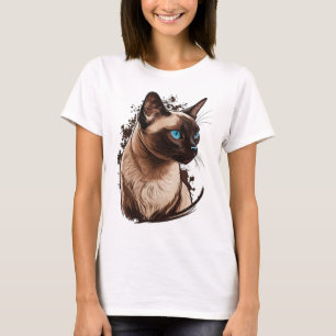 Camiseta Siamese Cat
