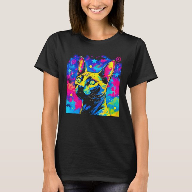 Camiseta Siamese Cat   (Frente)