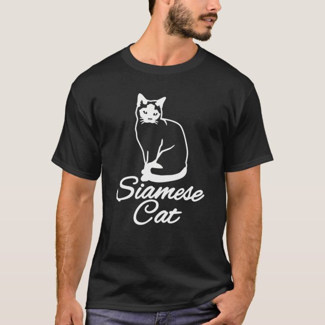 Camiseta Siamese Cat (Frente)