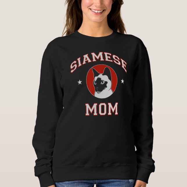 Camiseta Siamese Cat Mãe (Frente)