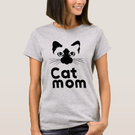 Camiseta Siamese Cat Mom: The Purrfect Job