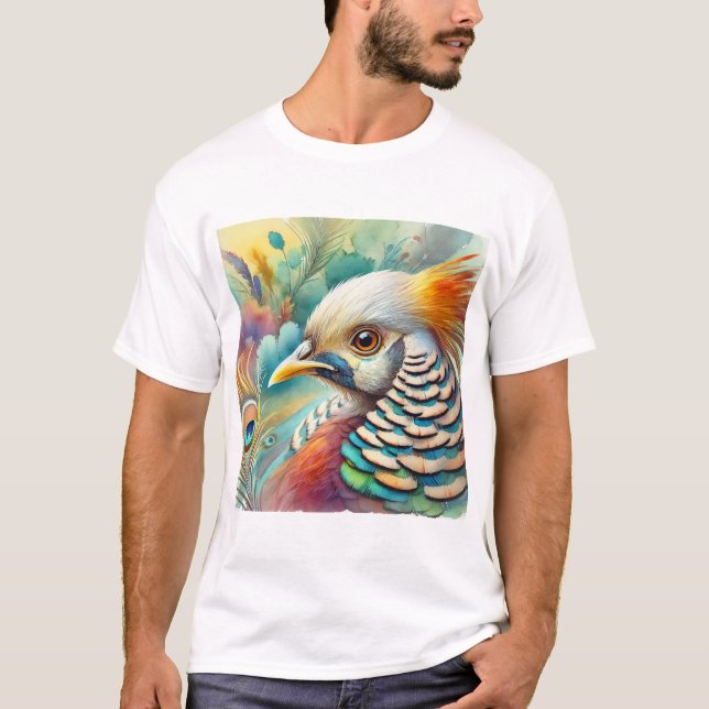 Camiseta Siamese Pheasant 230824AREF115 - Watercolor (Frente)