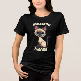 Camiseta Siamese, por favor