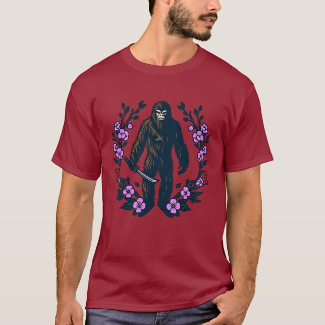 Camiseta Siamese Sasquatch (Frente)