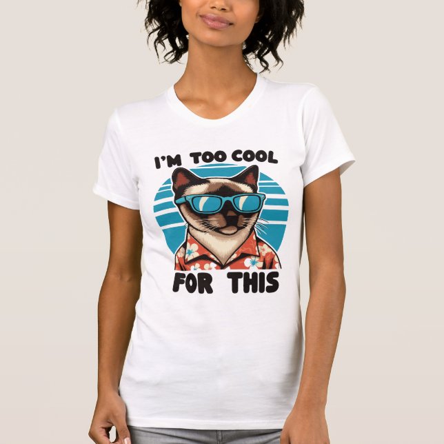 Camiseta Siamese Shade of Cool (Frente)