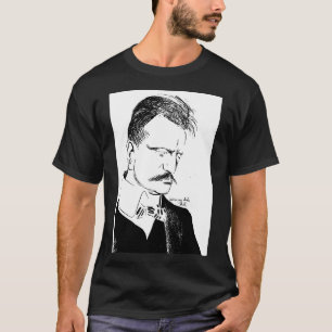 Camiseta Sibelius: esboço por Albert Engström (1904)