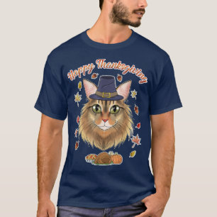 Camiseta Siberian Cat Lover I Happy Graças