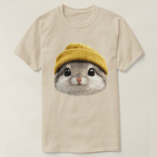 Camiseta Siberian Flying Squirrel Wearing Beanie  Retro 90s