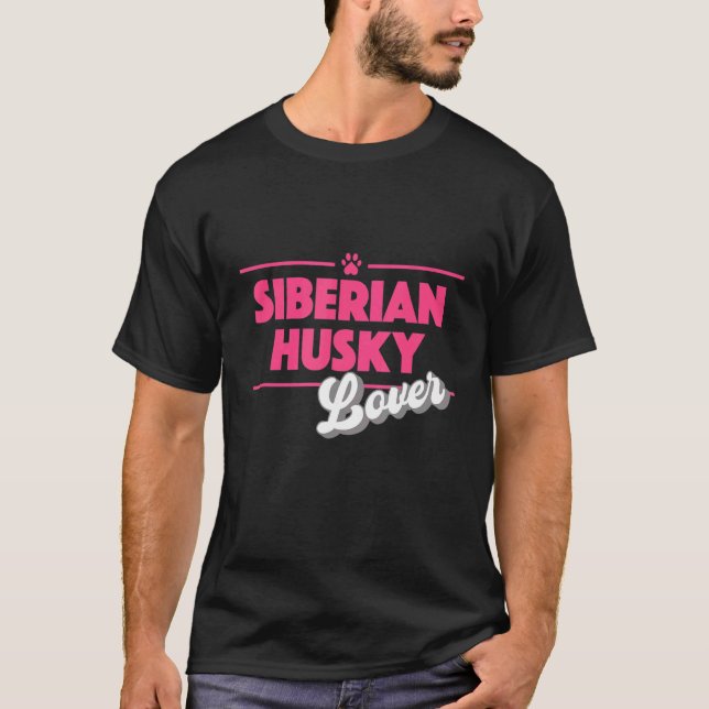 Camiseta Siberian Husky (Frente)