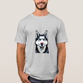 Camiseta Siberian Husky
