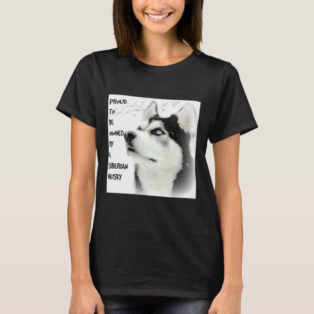 Camiseta Siberian Husky (Frente)