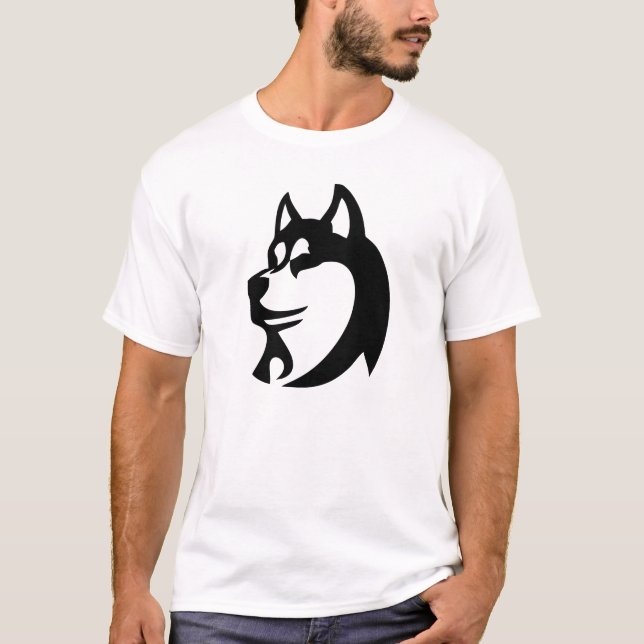 Camiseta Siberian Husky (Frente)