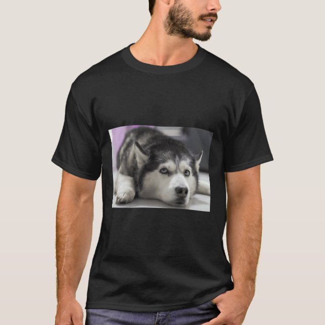 Camiseta Siberian Husky 32 (Frente)