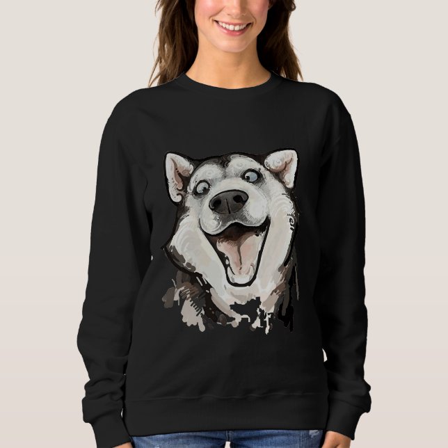 Camiseta Siberian Husky 84 (Frente)