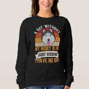 Camiseta Siberian Husky Dog Roupa Para Proprietário Do Rouc