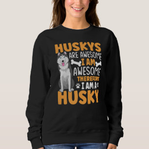 Camiseta Siberian Husky Dog Roupa Para Proprietário Rouco