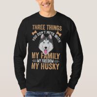 Siberian Husky Dog Roupa Para Proprietário Rouco
