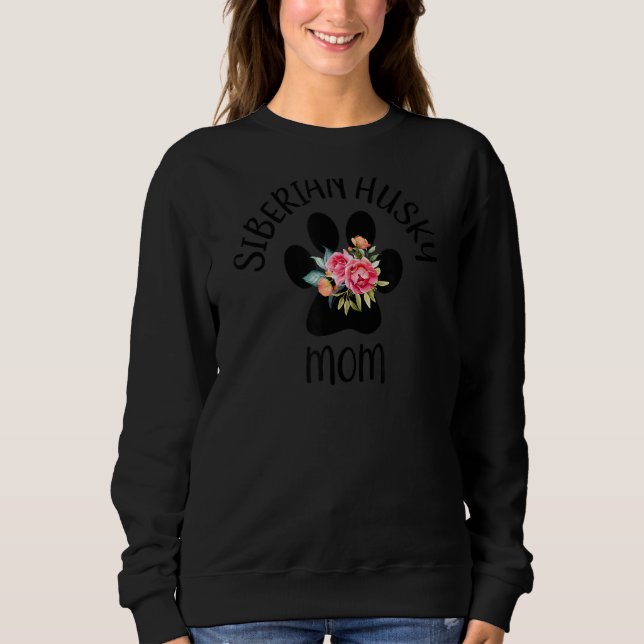 Camiseta Siberian Husky Mãe (Frente)