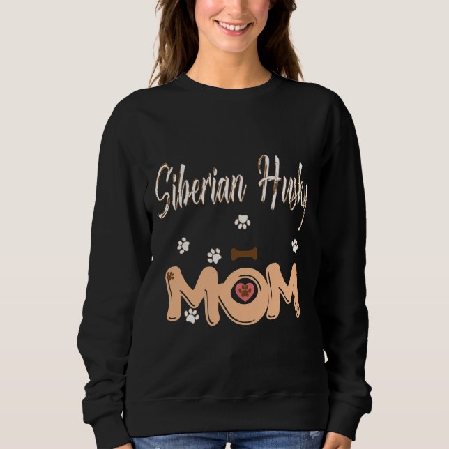 Camiseta Siberian Husky Mãe 6 (Frente)