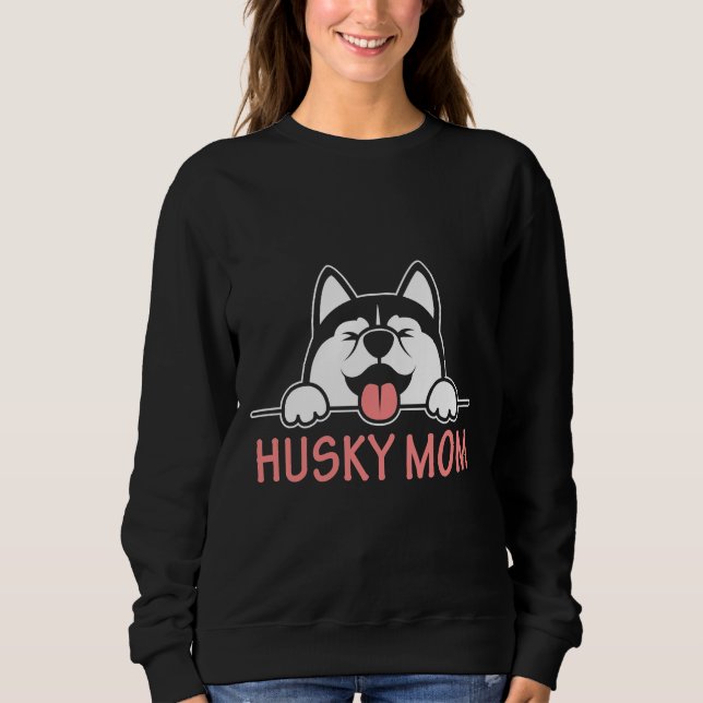 Camiseta Siberian Husky Mãe 9 (Frente)