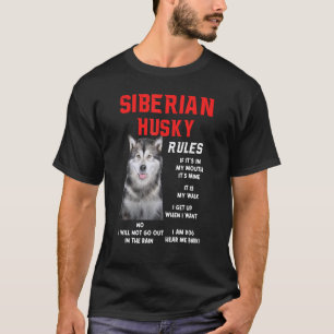 Camiseta Siberian Husky Manda Cachorro Divertido Dono do Pe