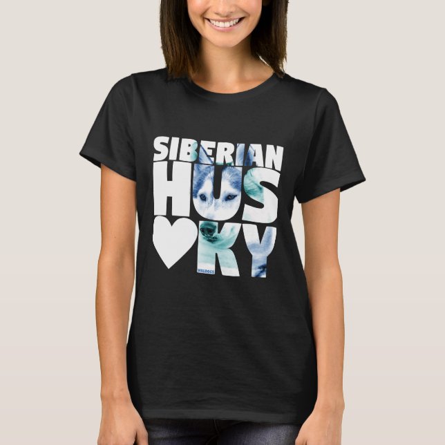 Camiseta Siberian Husky Nassu (Frente)