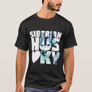 Camiseta Siberian Husky Nassu