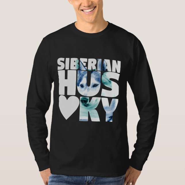 Camiseta Siberian Husky Nassu (Frente)