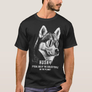 Camiseta Siberian Husky Official Dog Of The Coolest