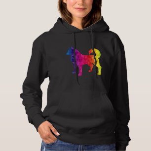 Camiseta Siberian Husky Poly Graphic Engraçado Ideia Mãe Pa