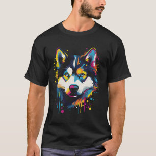 Camiseta Siberian Husky Puppy
