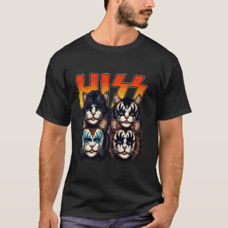 Camiseta Sibilo de Gato, Amante de Gato Engraçado, Dono de 