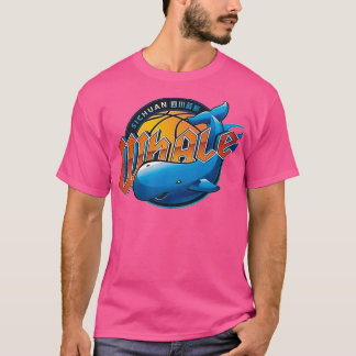 Camiseta Sichuan Blue Whales CBA Chinese Basketball Whale L