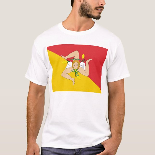 Camiseta Sicília, Italia (Frente)