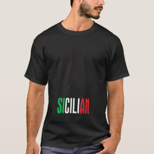 Camiseta Sicília Itália Siciliana Quote Sicília