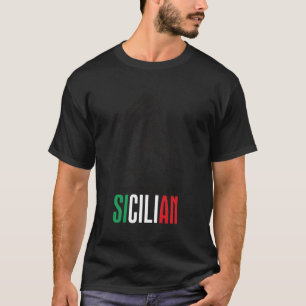 Camiseta Sicília Itália Siciliana Quote Sicília
