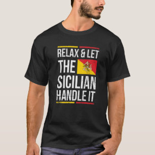 Camiseta Sicilia Pride Por Uma Siciliana Orgulhosa