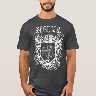 Camiseta Sicilia Sicilia Trinacria Design