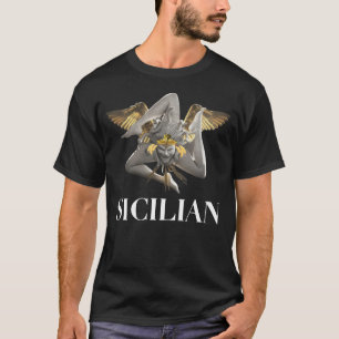 Camiseta Sicília / Siciliana Medusa Chiaroscuro