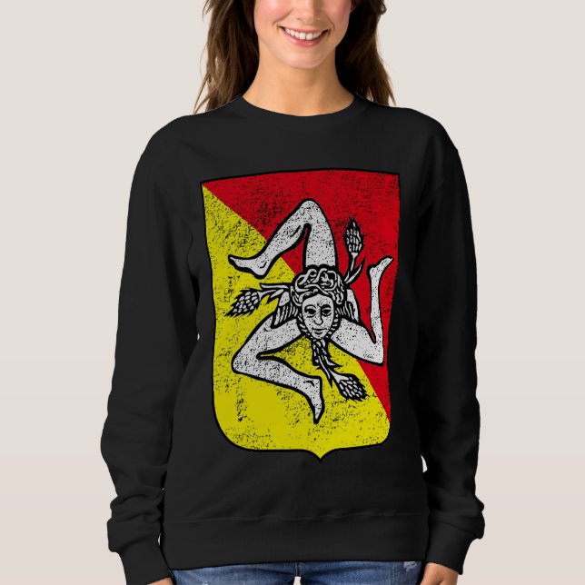 Camiseta Sicilian Souvenir Italy 2022 Men Women Kids (Frente)