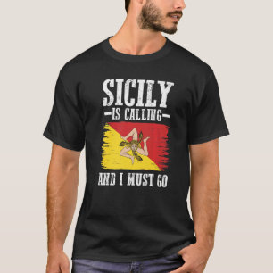 Camiseta Siciliana Flag Sicília