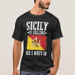 Camiseta Siciliana Flag Sicília