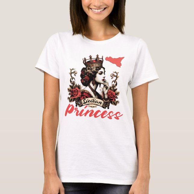 Camiseta Siciliana Princess (Frente)